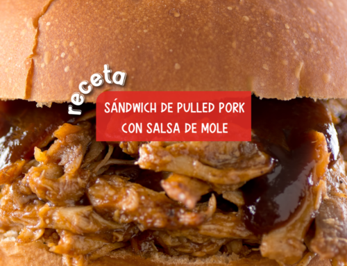 Sándwich de Pulled Pork con Salsa de Mole
